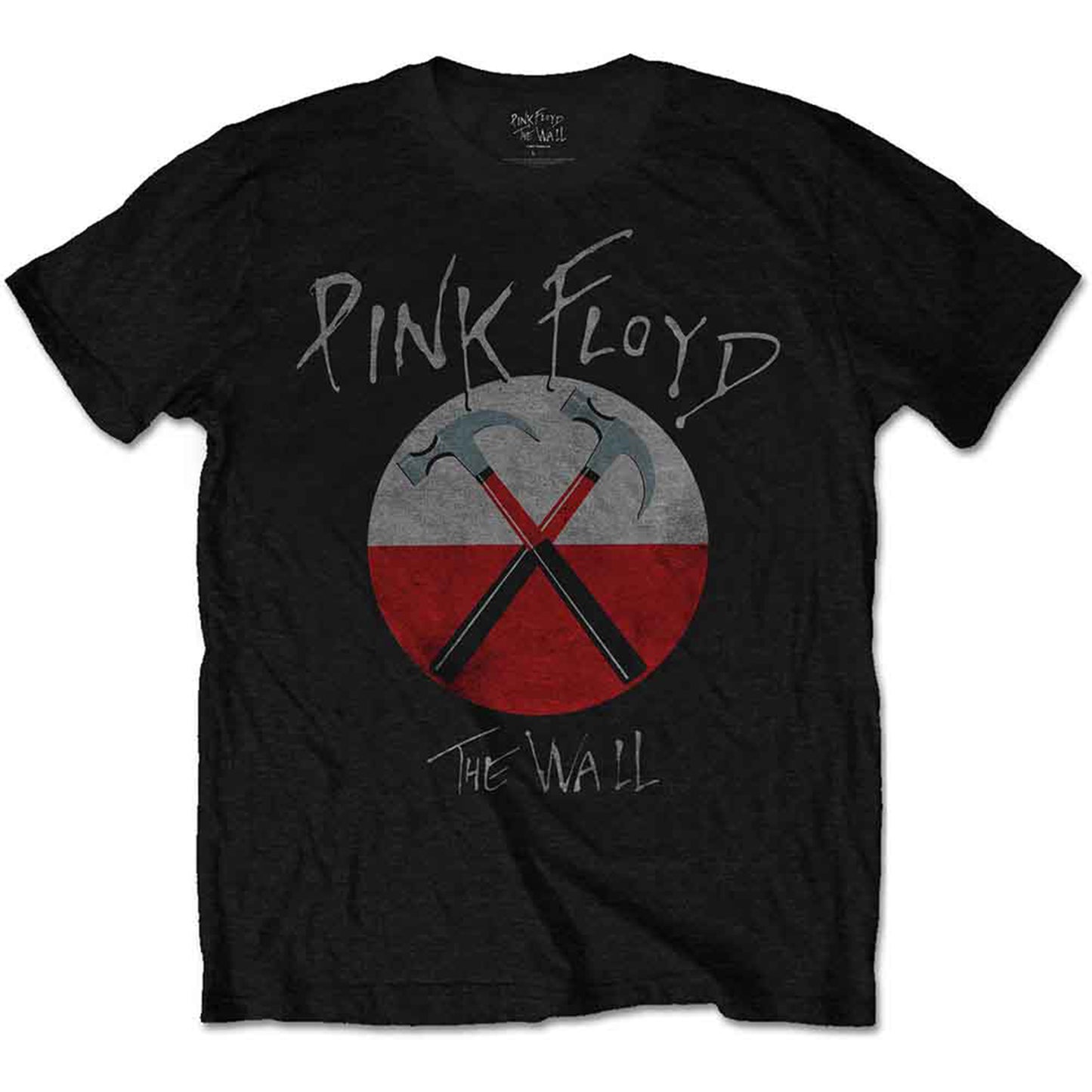 PINK FLOYD - THE WALL HAMMERS LOGO - T-Shirt Black