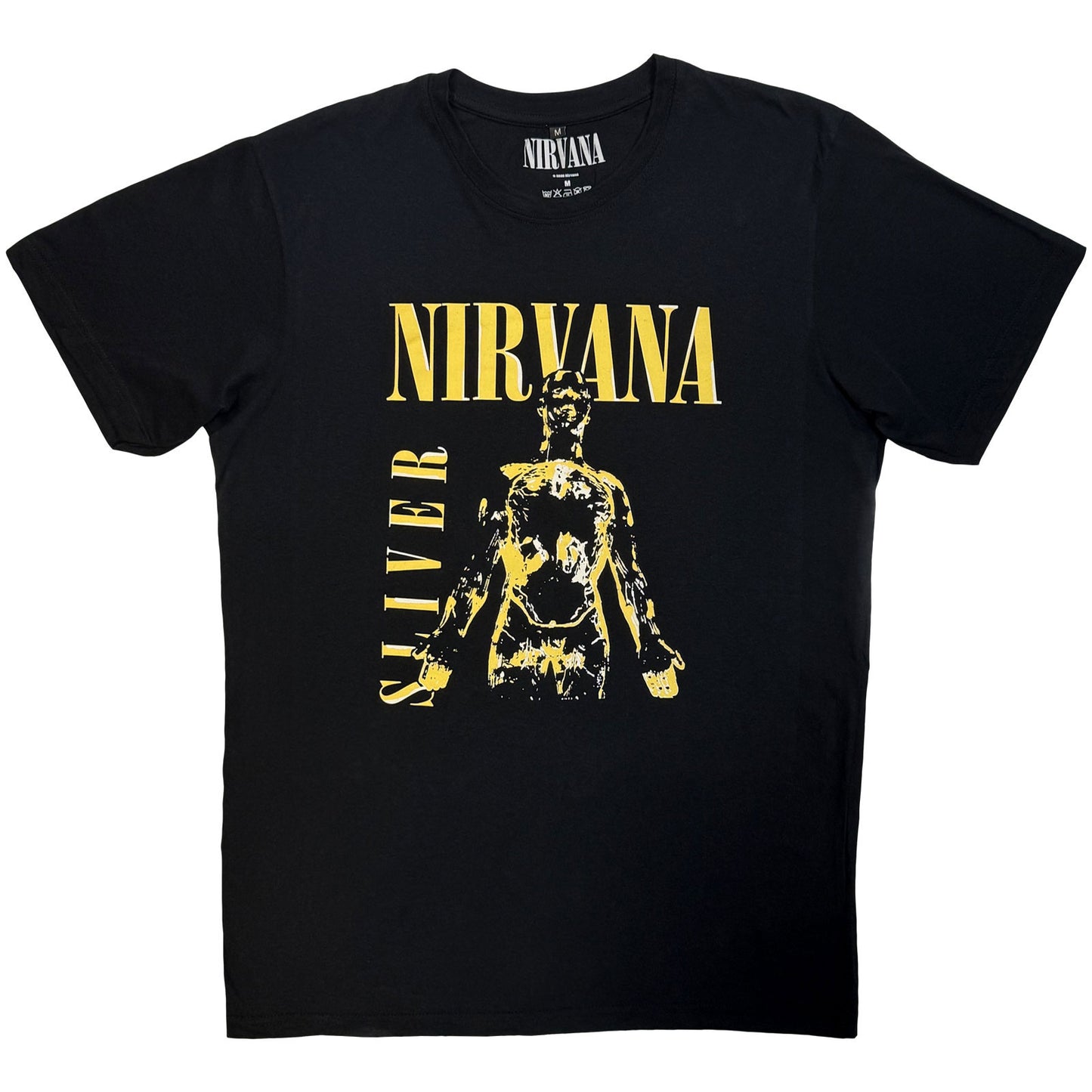 NIRVANA - SLIVER - Maglietta Carbonio Nero