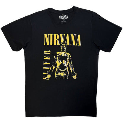 NIRVANA - SLIVER - Maglietta Carbonio Nero
