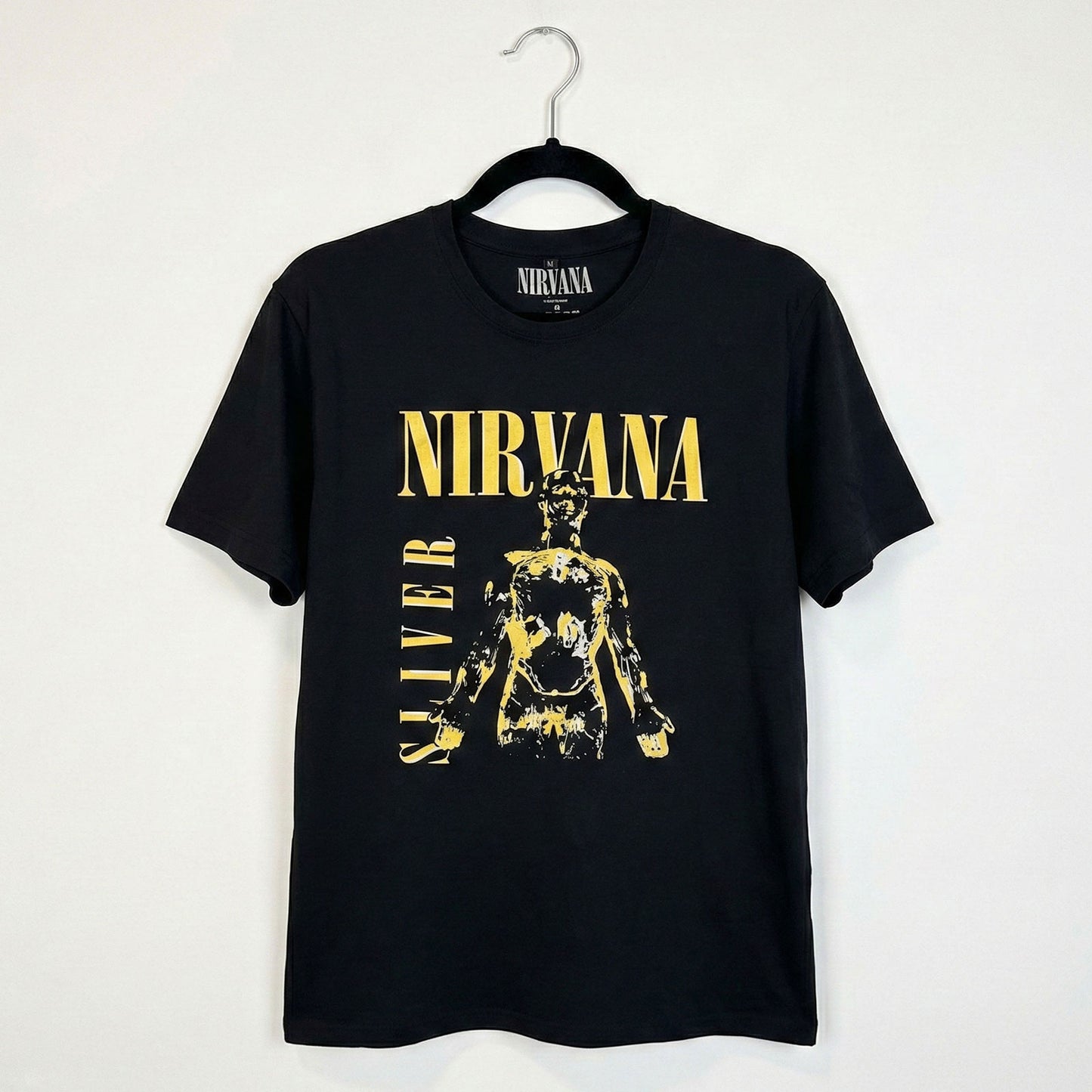 NIRVANA - SLIVER - Maglietta Carbonio Nero