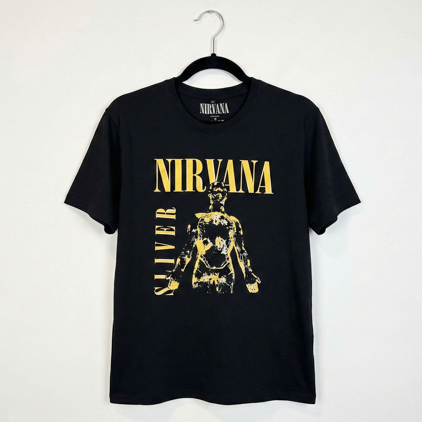 NIRVANA - SLIVER - Maglietta Carbonio Nero