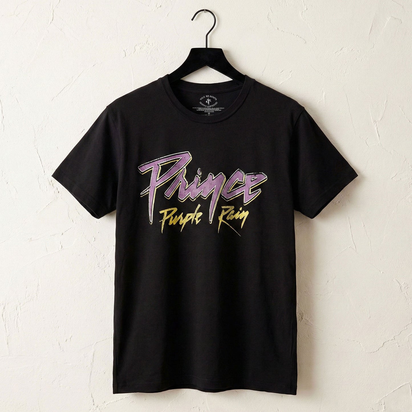 PRINCE - PURPLE RAIN 40TH ANNIVERSARY - Maglietta Carbon Black (Back Print)