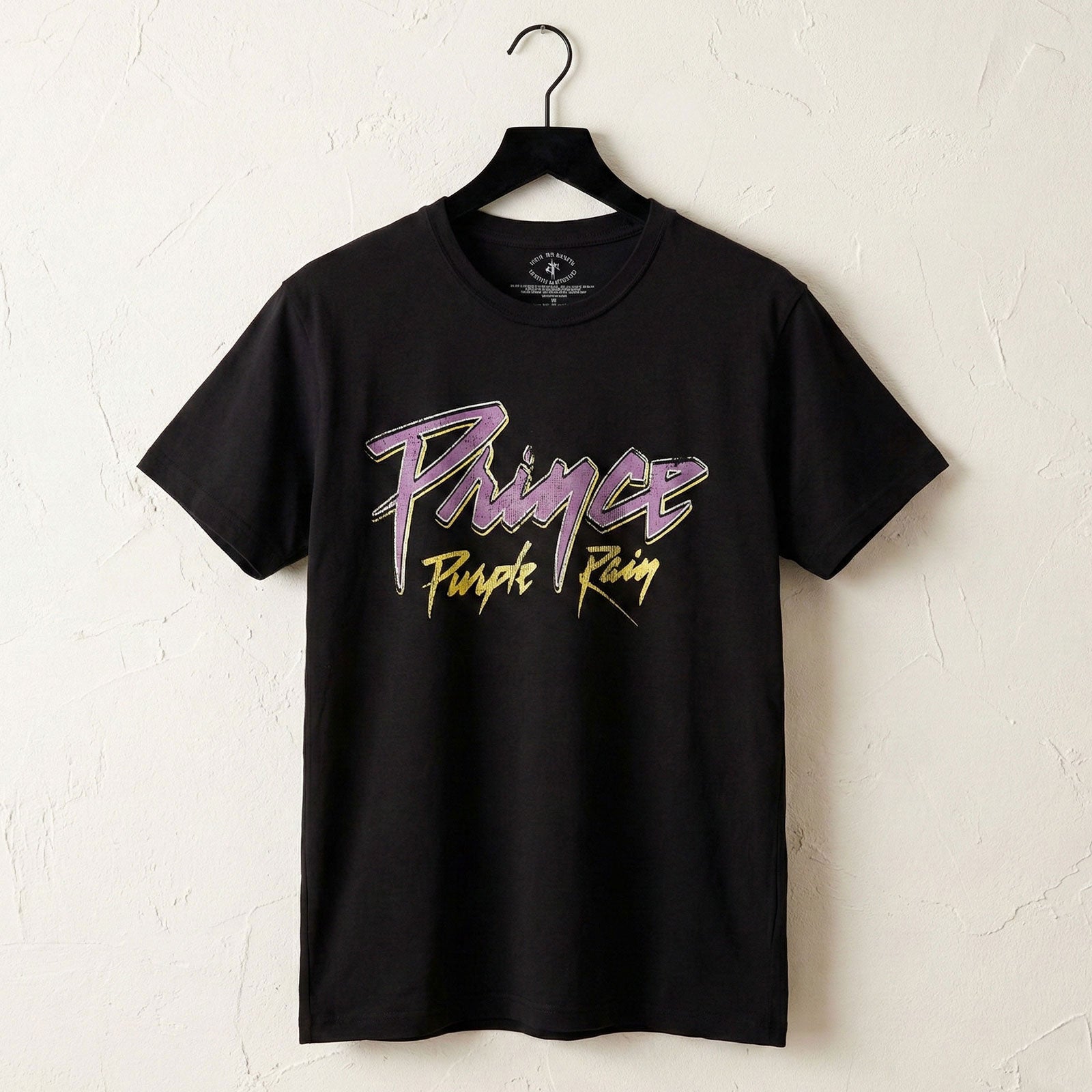 PRINCE - PURPLE RAIN 40TH ANNIVERSARY - Maglietta Carbon Black (Back Print)