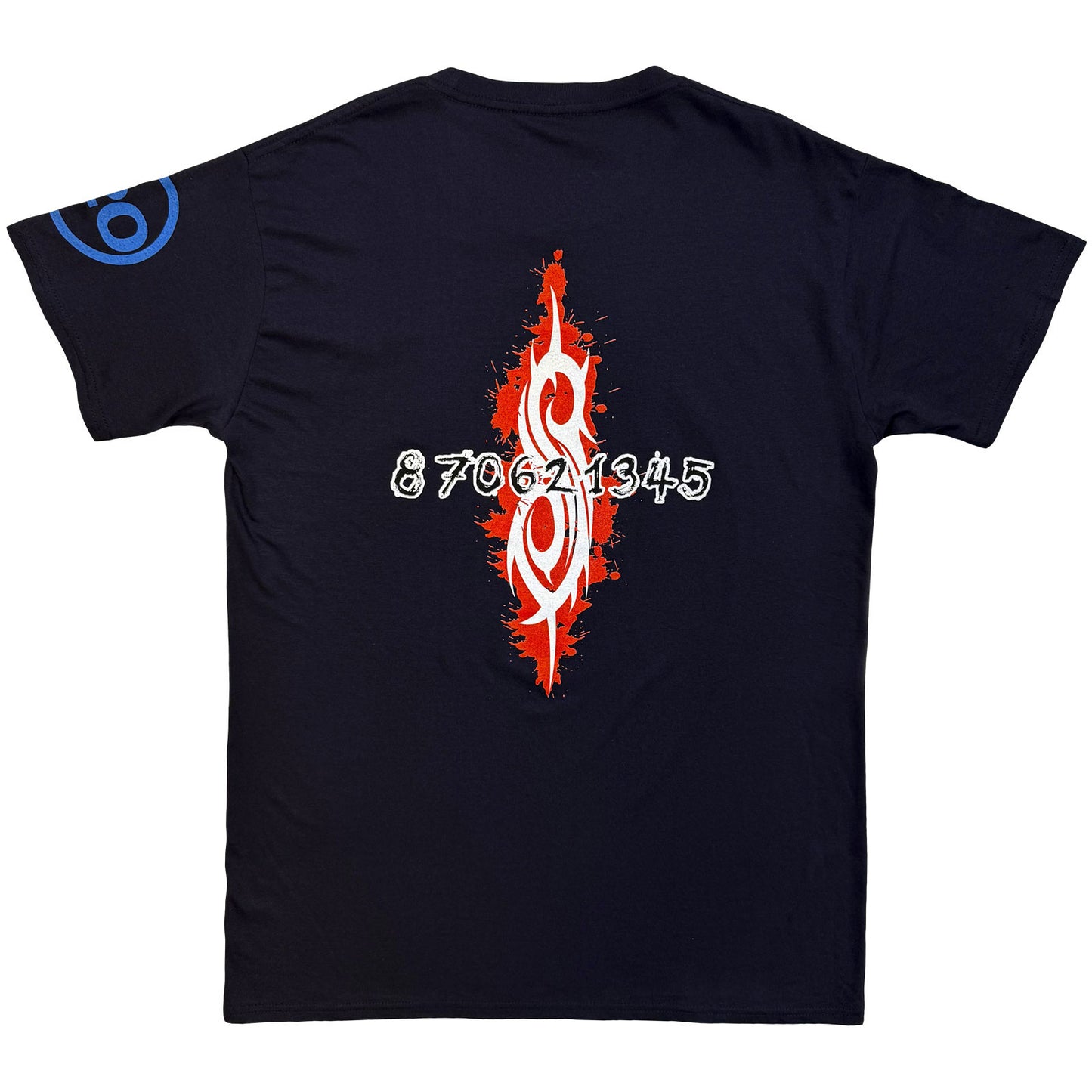SLIPKNOT - 20TH ANNIVERSARY - RED JUMP SUITS - Maglietta blu (retro stampa)