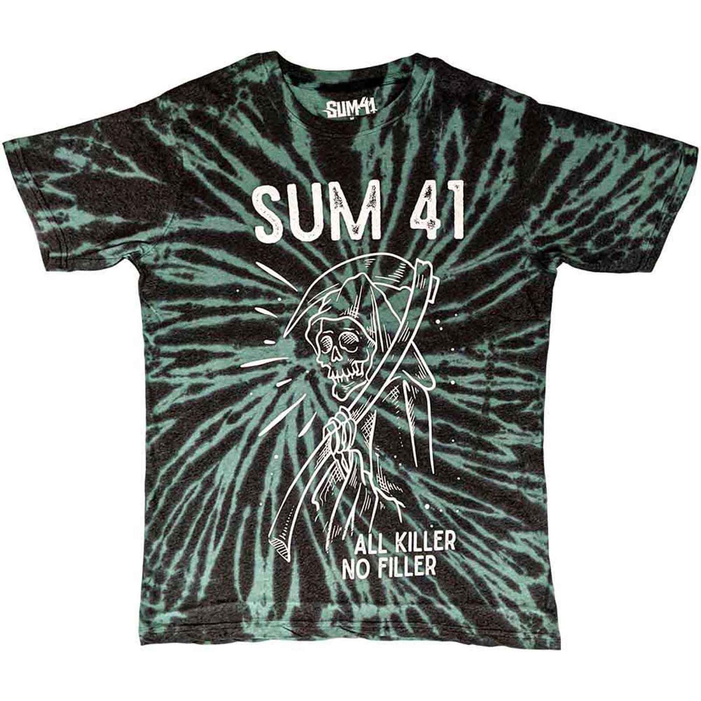 SUM 41 - REAPER - T-Shirt Green (Wash Collection)