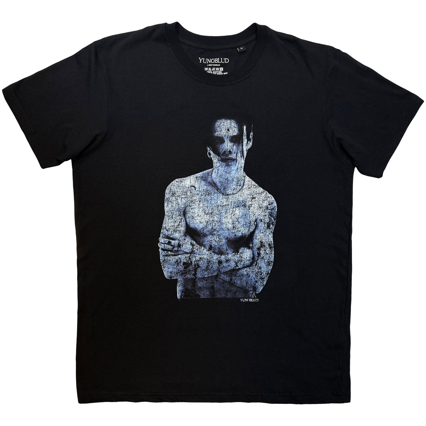 YUNGBLUD - PORTRAIT - T-Shirt Black (Back Print)