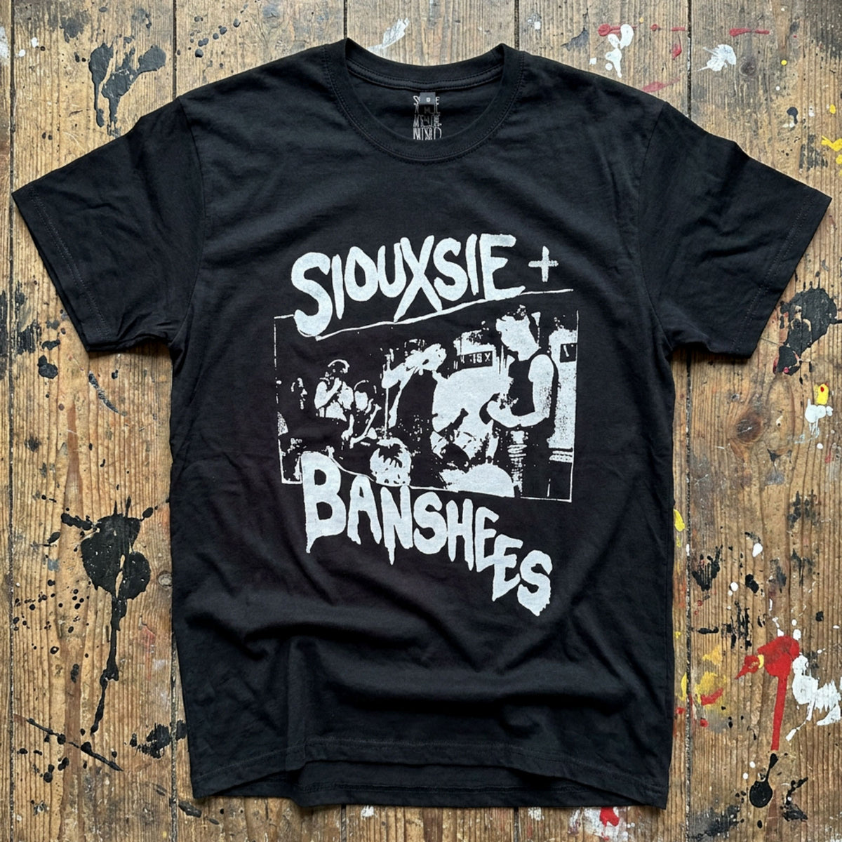 SIOUXSIE & THE BANSHEES - LIVE! - Carbon T-Shirt Black