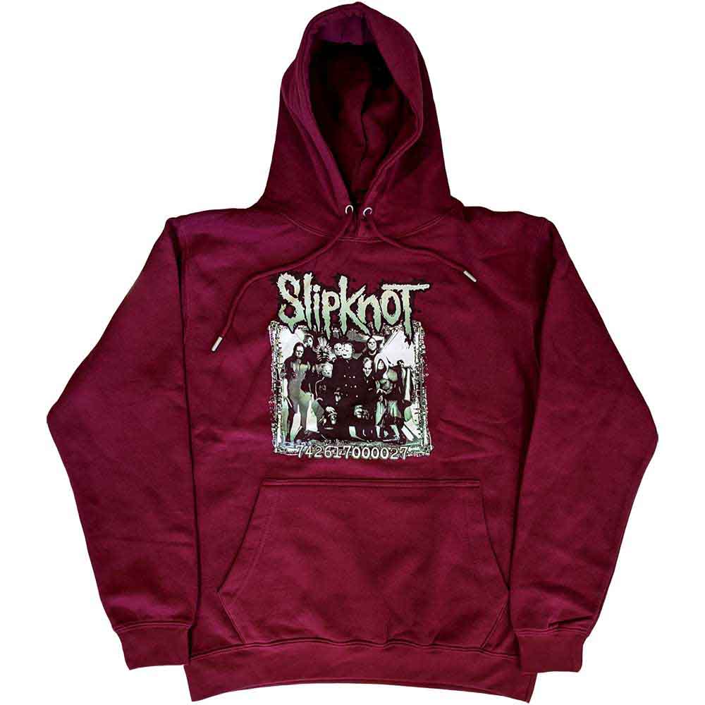 SLIPKNOT - BARCODE PHOTO - Pullover Hoodie Red