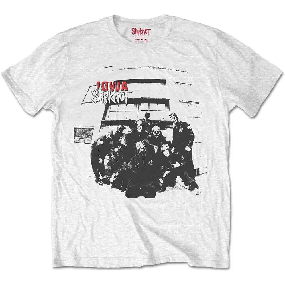 SLIPKNOT - IOWA TRACK LIST - T-Shirt White