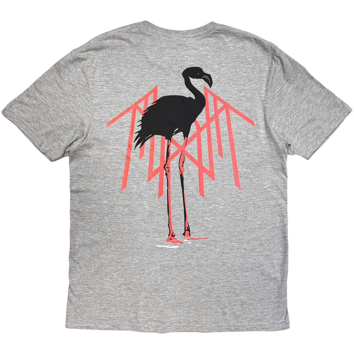SLEEP TOKEN - FLAMINGO PINK LOGO - T-Shirt Grey