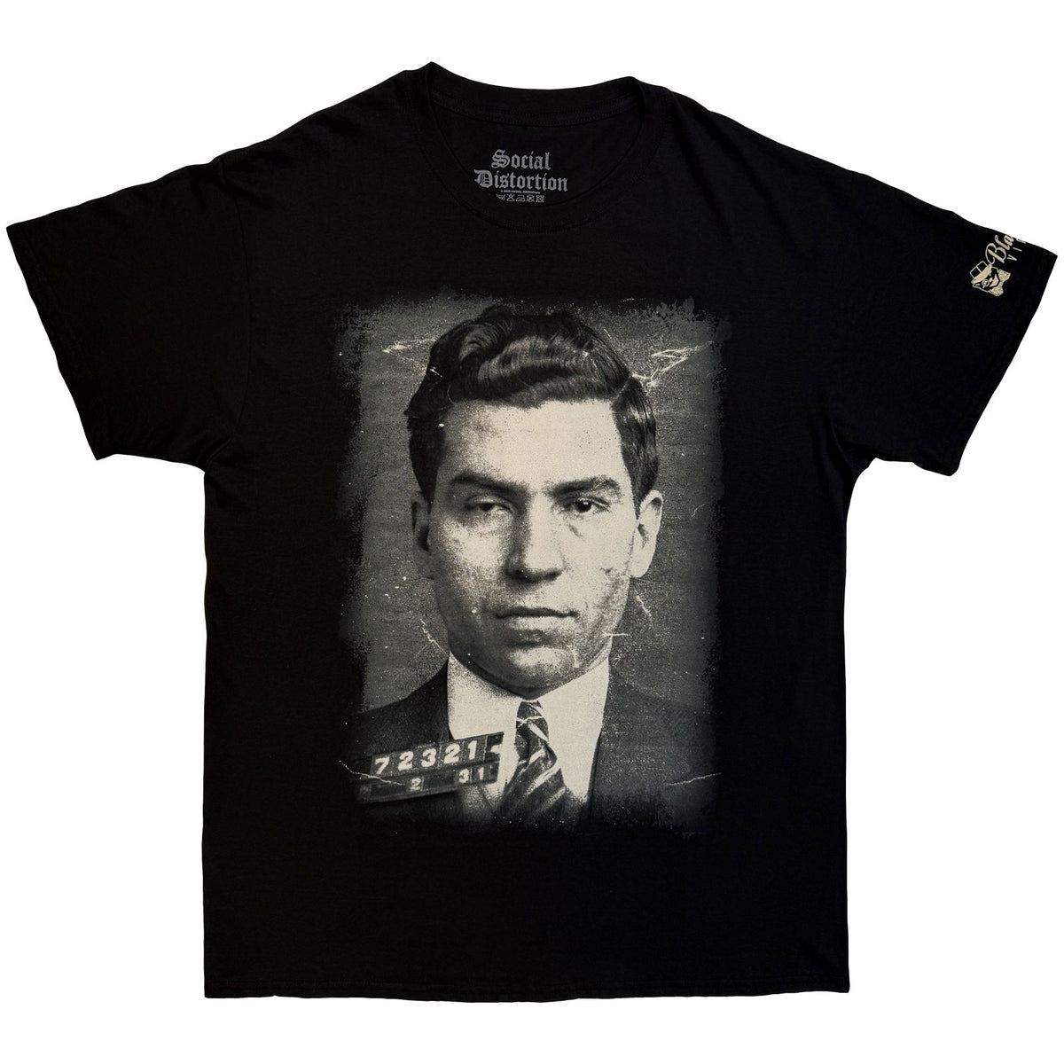 SOCIAL DISTORTION - LUCKY - T-Shirt Black