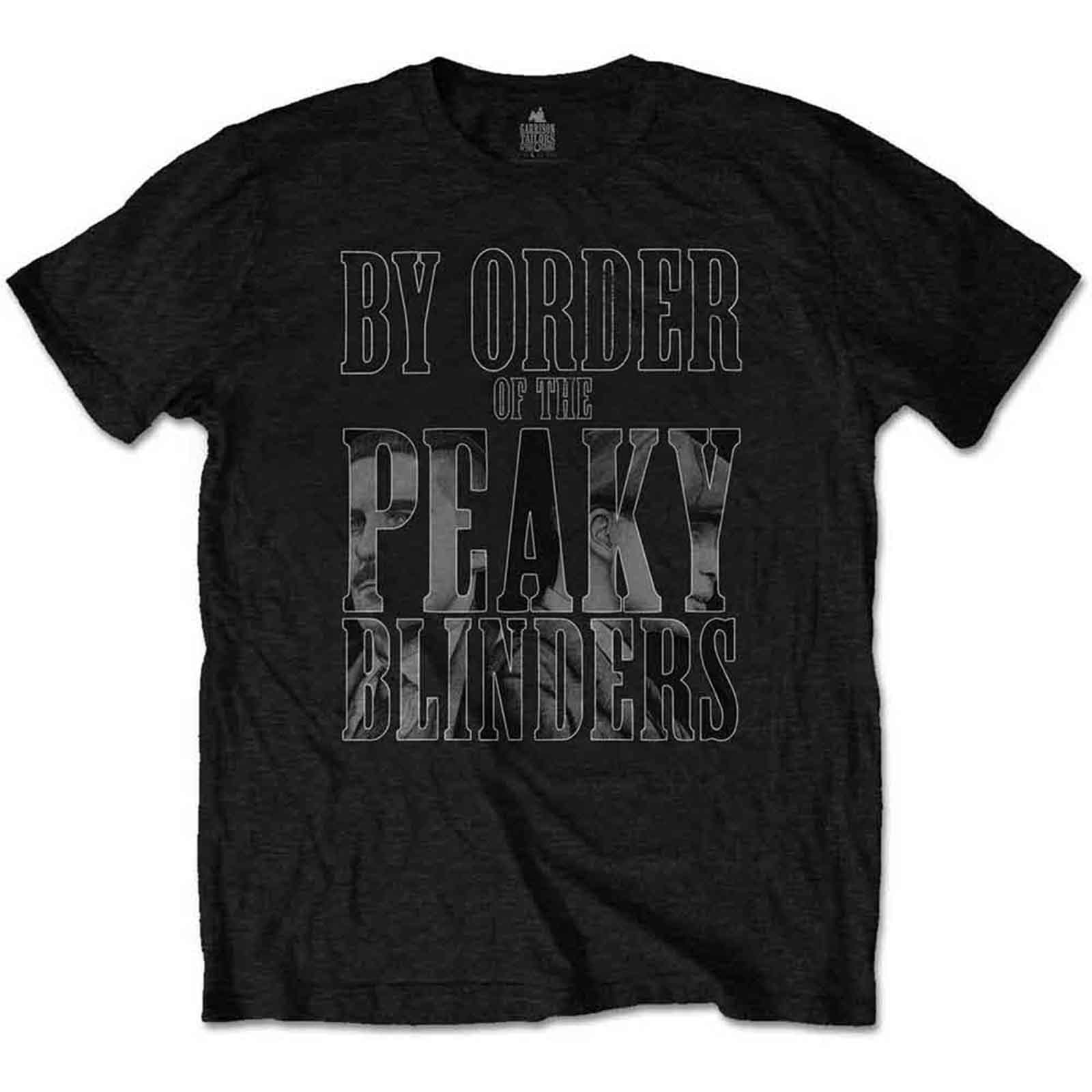 PEAKY BLINDERS - BY ORDER INFILL - T-Shirt Black