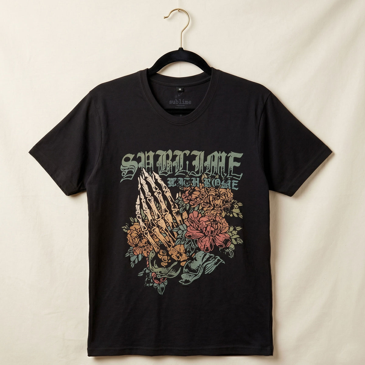 SUBLIME - PRAYING HANDS - Carbon T-Shirt Black
