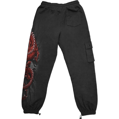 ORIENTAL DRAGON - Pantaloni cargo casual