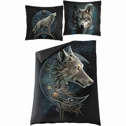 FOREST GUARDIANS - Single Cotton Duvet Cover + UK And EU Pillow case