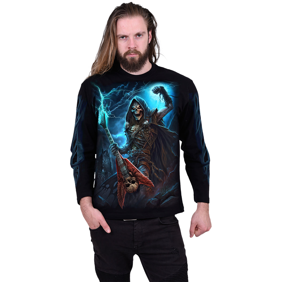 DEAD METAL - Longsleeve T-Shirt Black