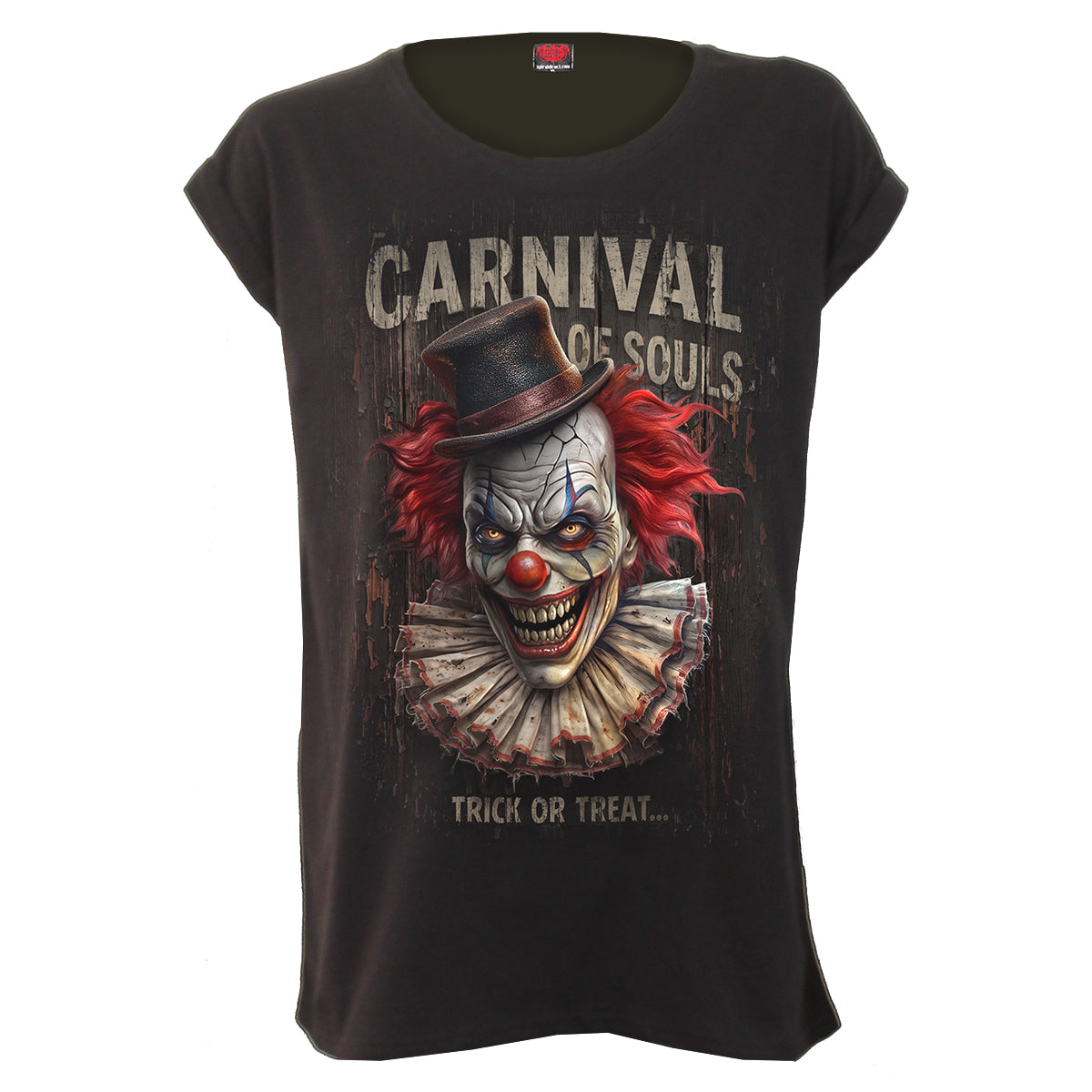 CARNIVAL OF SOULS - Turnup Sleeve Loosefit Tee