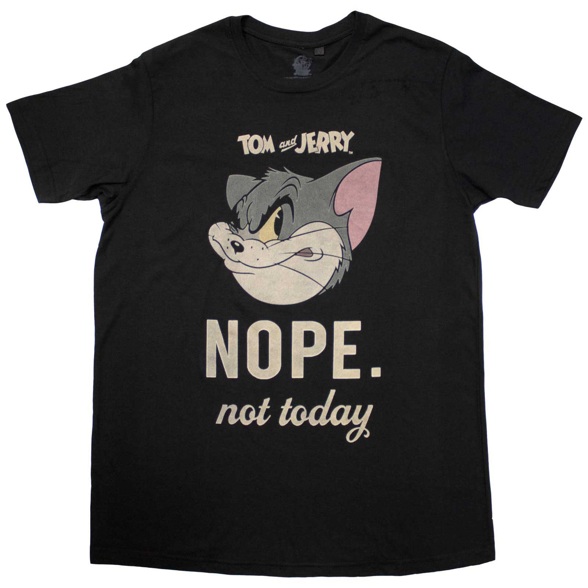 TOM & JERRY - NOT TODAY - T-Shirt Black