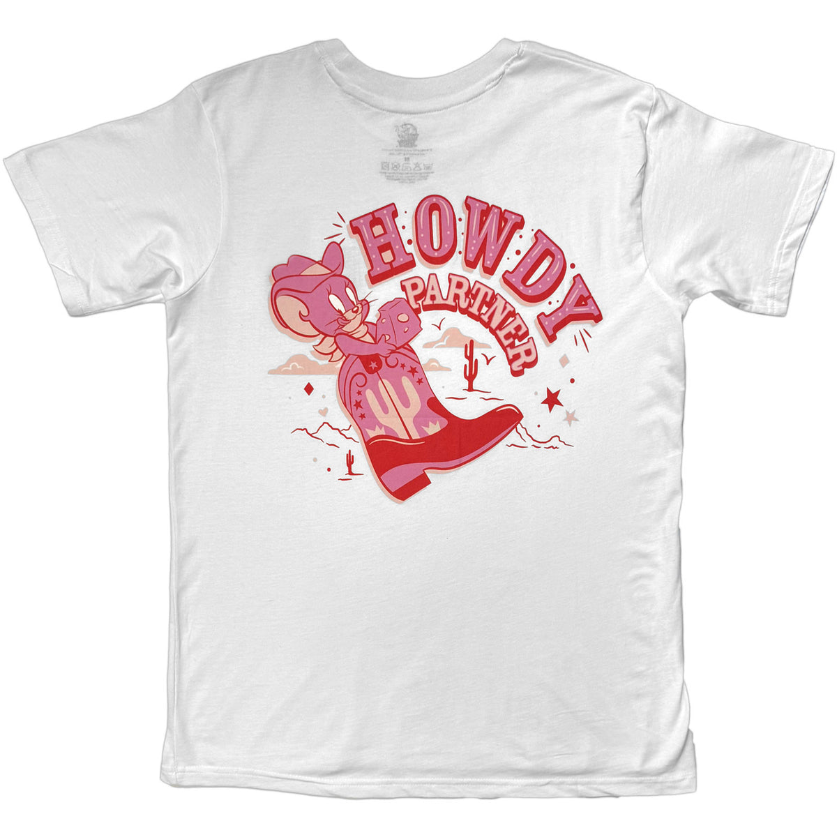 TOM & JERRY - HOWDY PARTNER - T-Shirt White