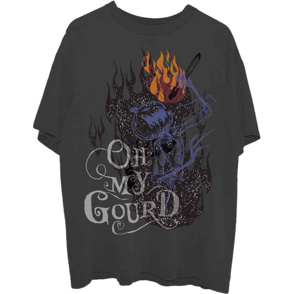 THE NIGHTMARE BEFORE CHRISTMAS - OH MY GOURD - T-Shirt Grey