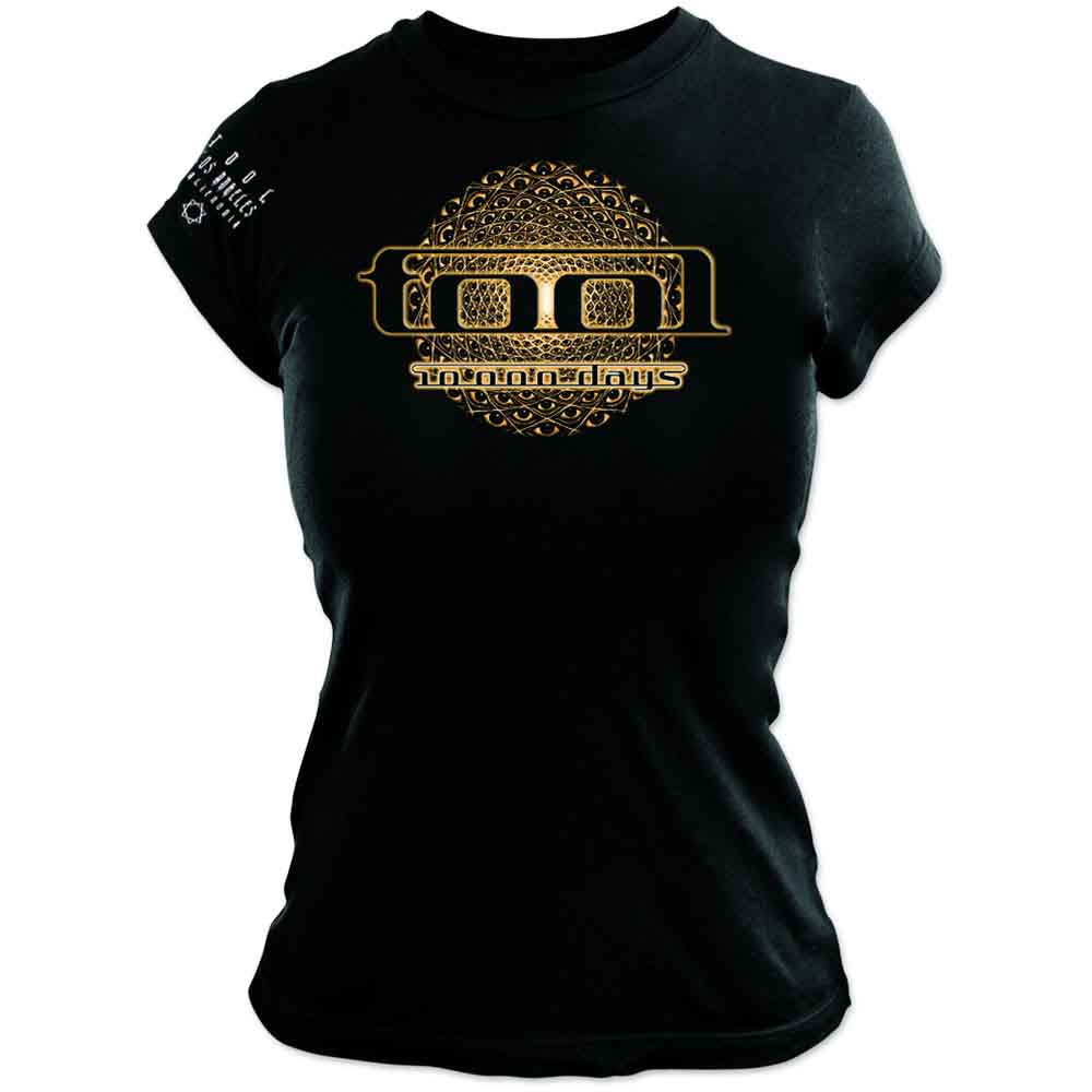 TOOL - EYE GEO GLOW - Ladies T-Shirt Black