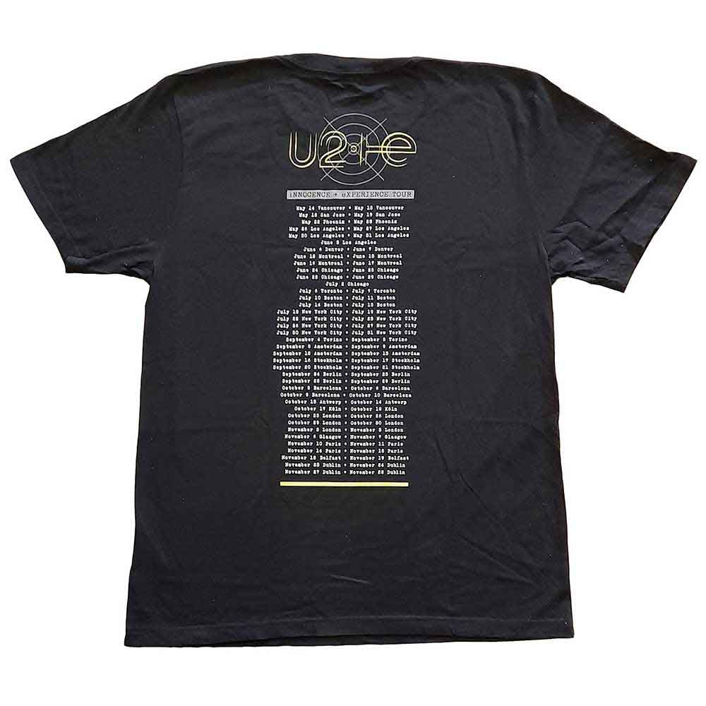 U2 - STAGE PHOTO - T-Shirt Black