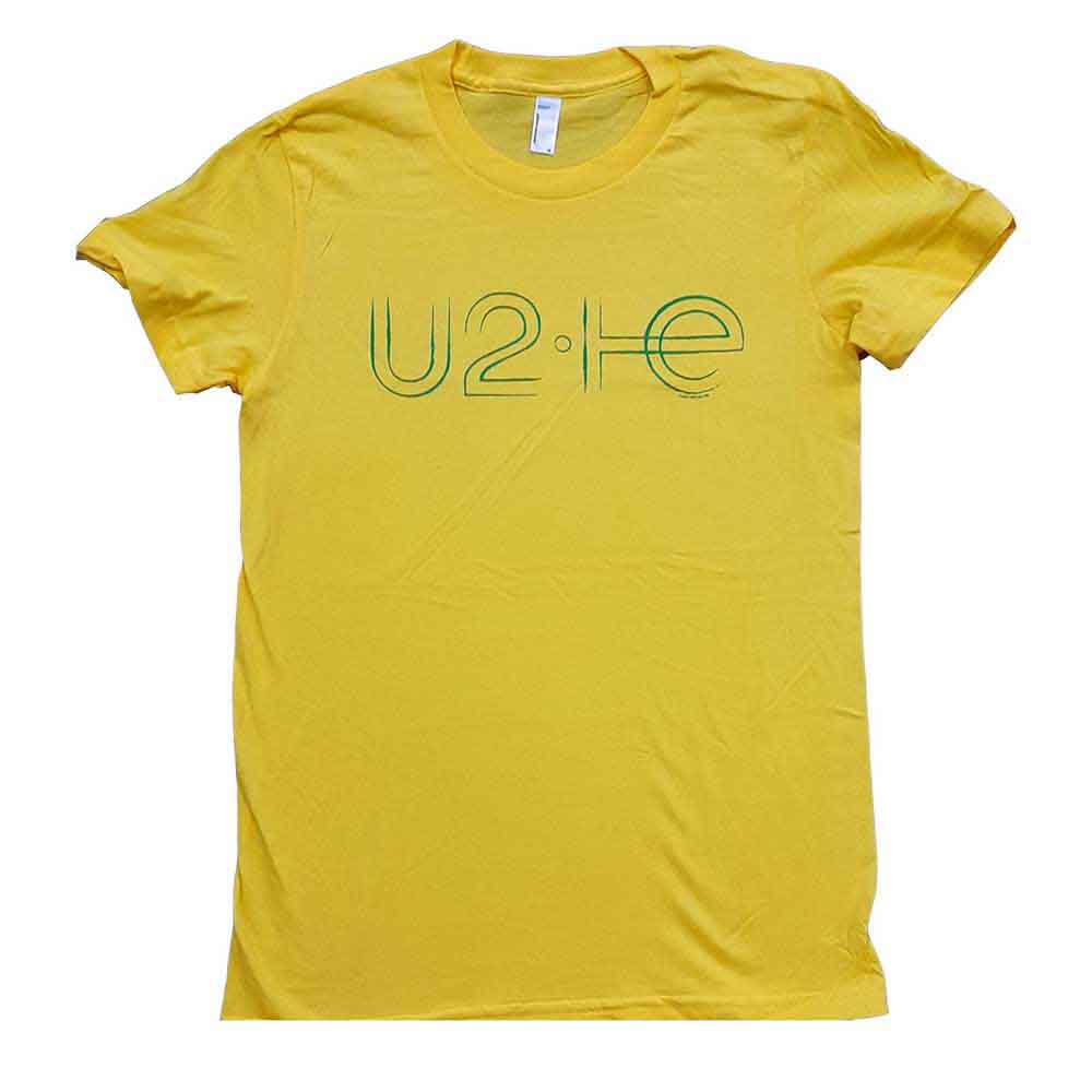 U2 - I+E LOGO 2015 - Ladies T-Shirt Yellow