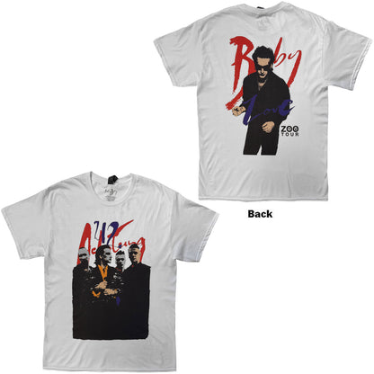 U2 - ACHTUNG BABY ZOO TV TOUR - T-Shirt White