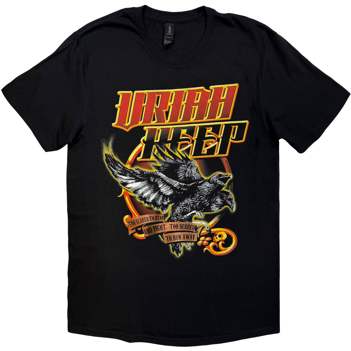 URIAH HEEP - TWIN RAVENS - T-Shirt Black