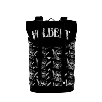 Borsa Rocksax Volbeat Heritage - Stampa Barber All Over