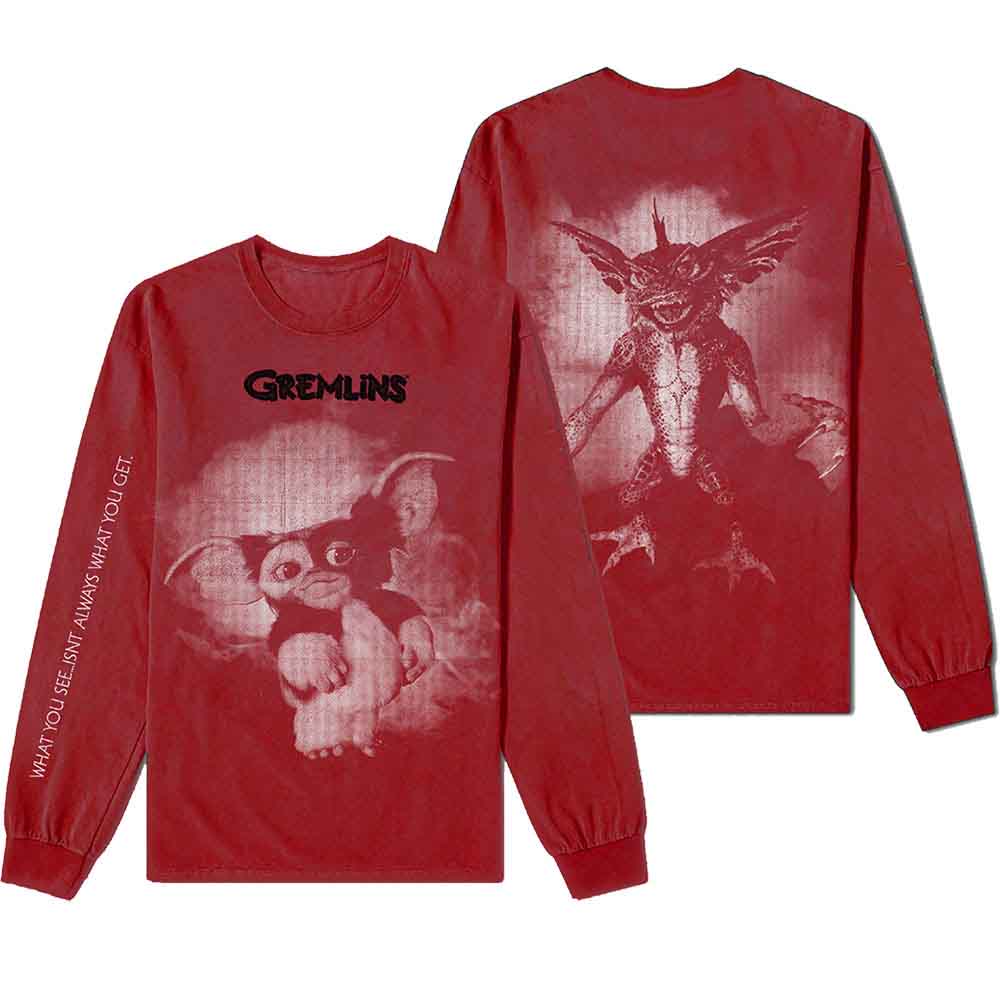 GREMLINS - GRAPHIC - Long Sleeve T-Shirt Red