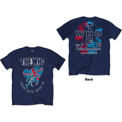 THE WHO - LONG LIVE ROCK '79 - T-Shirt Blue