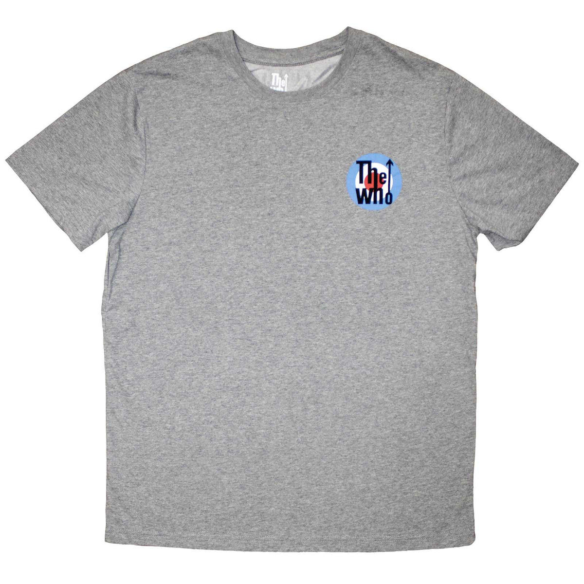 THE WHO - MINI TARGET LOGO - T-Shirt Grey