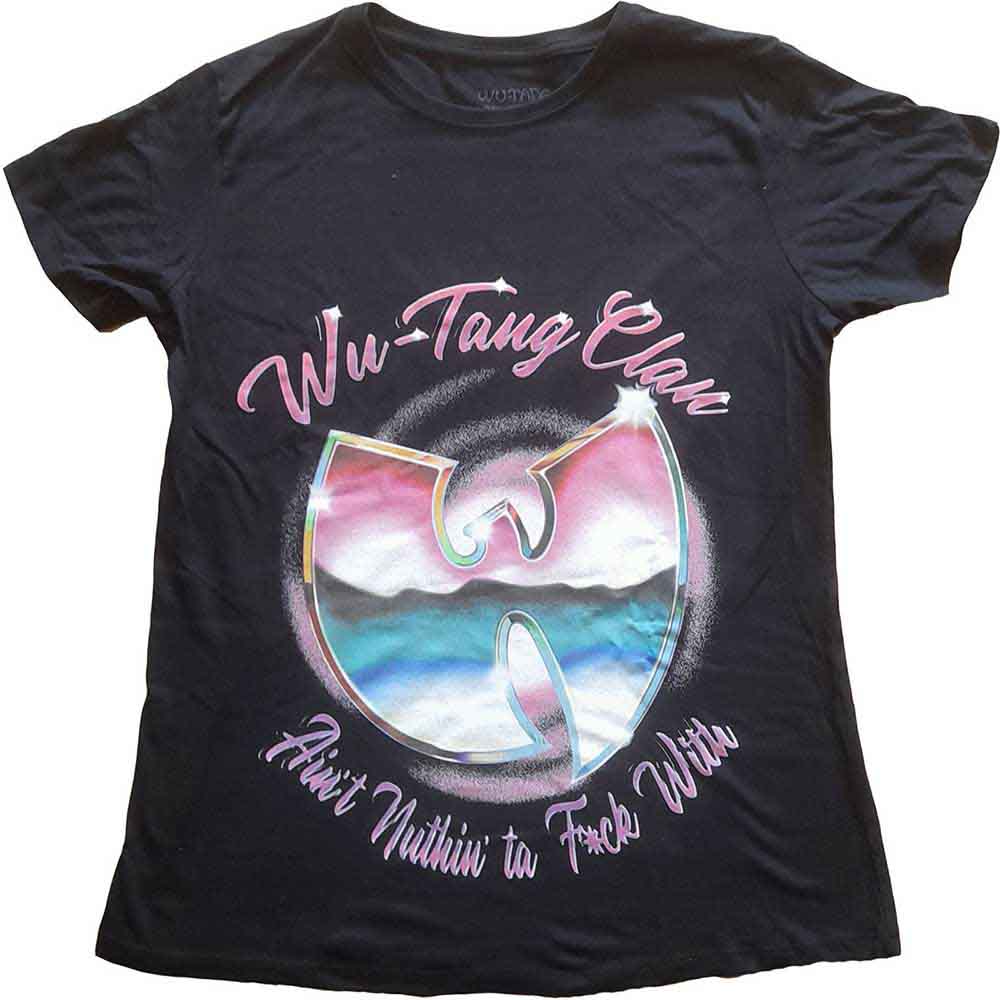WU-TANG CLAN - AIN'T NUTHING TA F' WIT - Ladies T-Shirt Black