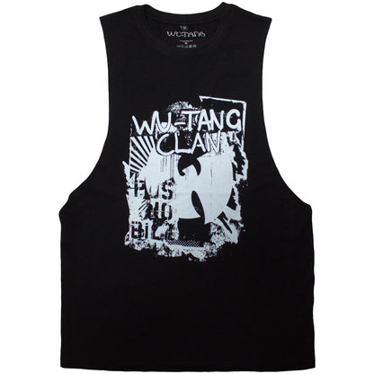 WU-TANG CLAN - GRAFFITI - Vest T-Shirt Black