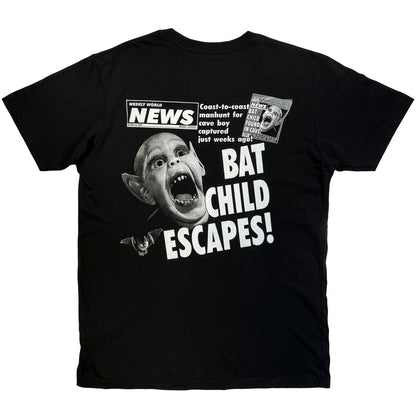 WEEKLY WORLD NEWS - JUMBO BAT BOY - T-Shirt Black