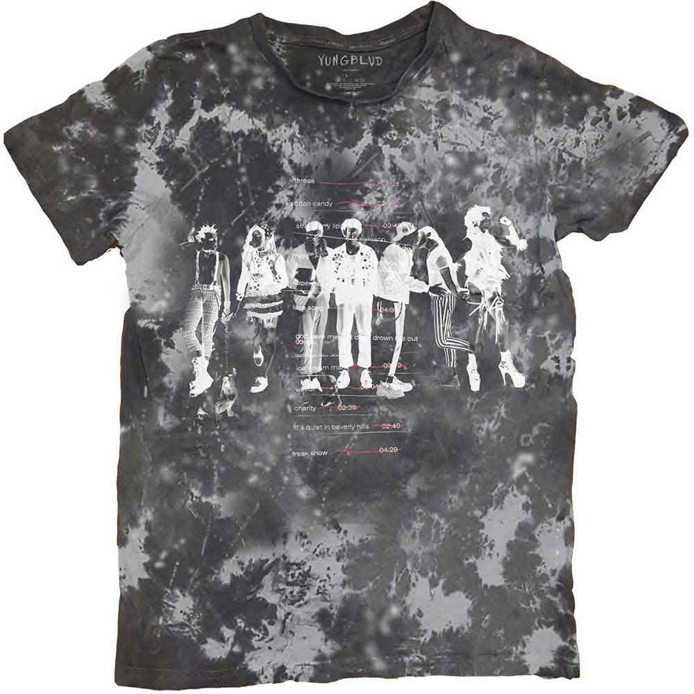 YUNGBLUD - WEIRD TRACKLIST - T-Shirt Grey