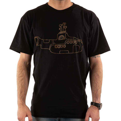 THE BEATLES - YELLOW SUBMARINE - T-Shirt Black