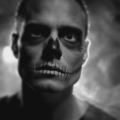 HAPPY HORROWEEN - Felpa con cappuccio nera