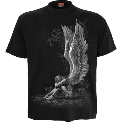 ENSLAVED ANGEL - Maglietta nera