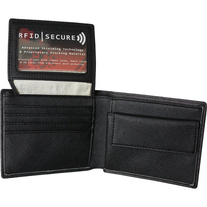 SKULL SCROLL - Portafoglio BiFold con blocco RFID e confezione regalo