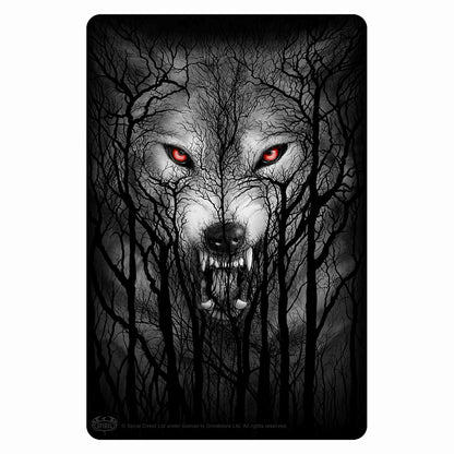 FOREST WOLF - Greet Tin Metal Cards