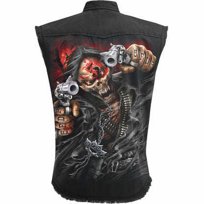 5FDP - ASSASSIN - Lavoratore con licenza Band Stone Washed