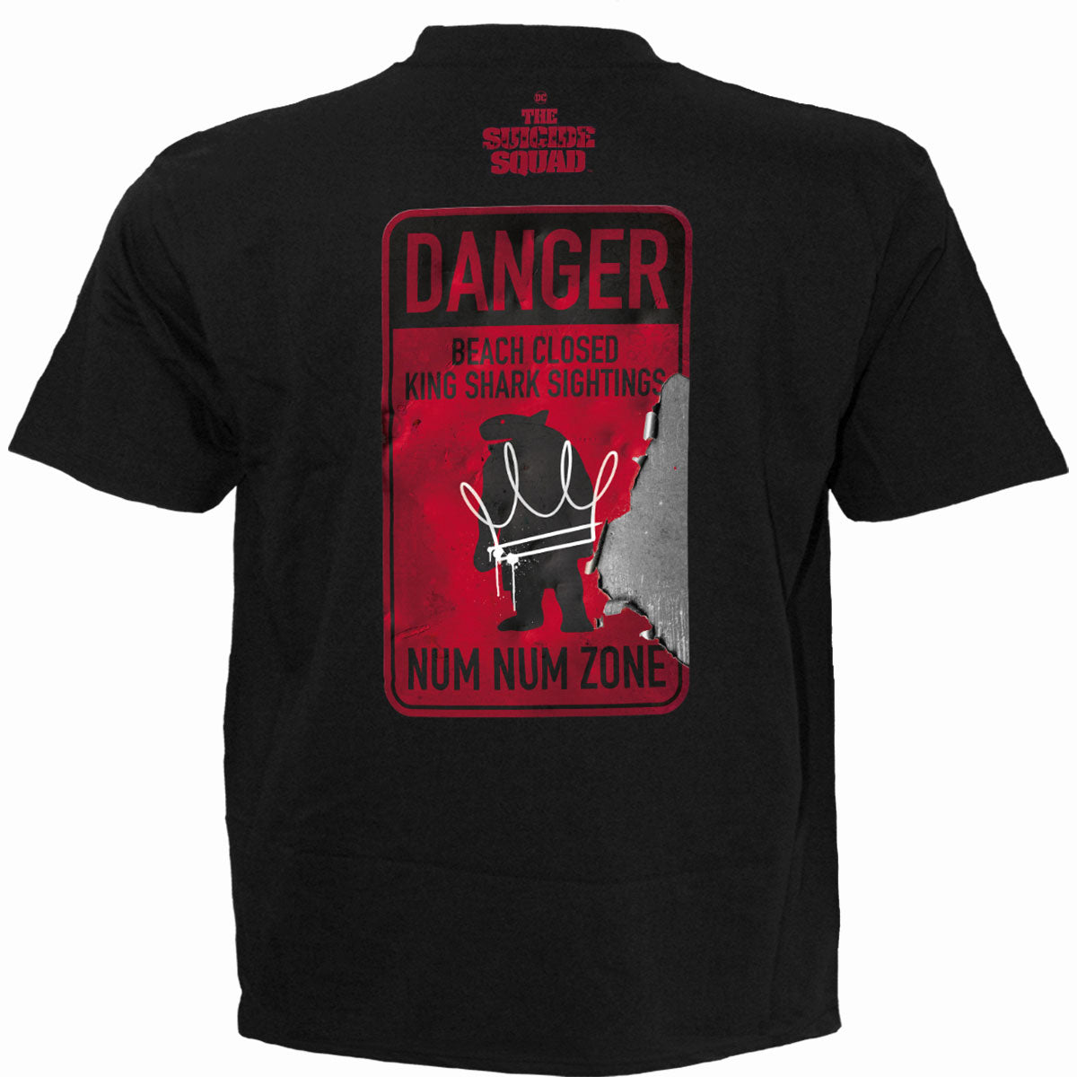 KING SHARK - NUM NUM NUM - T-Shirt Black