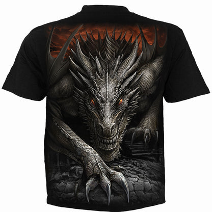 MAJESTIC DRACO - Kids T-Shirt Black