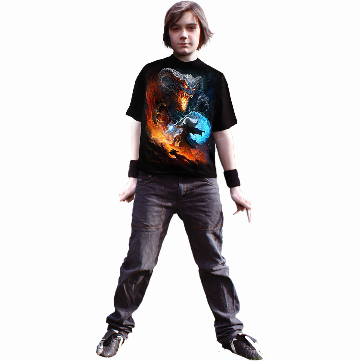 INFERNAL DUEL - Kids T-Shirt Black