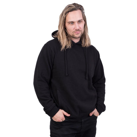 METAL STREETWEAR - Felpa con cappuccio con tasca laterale nera