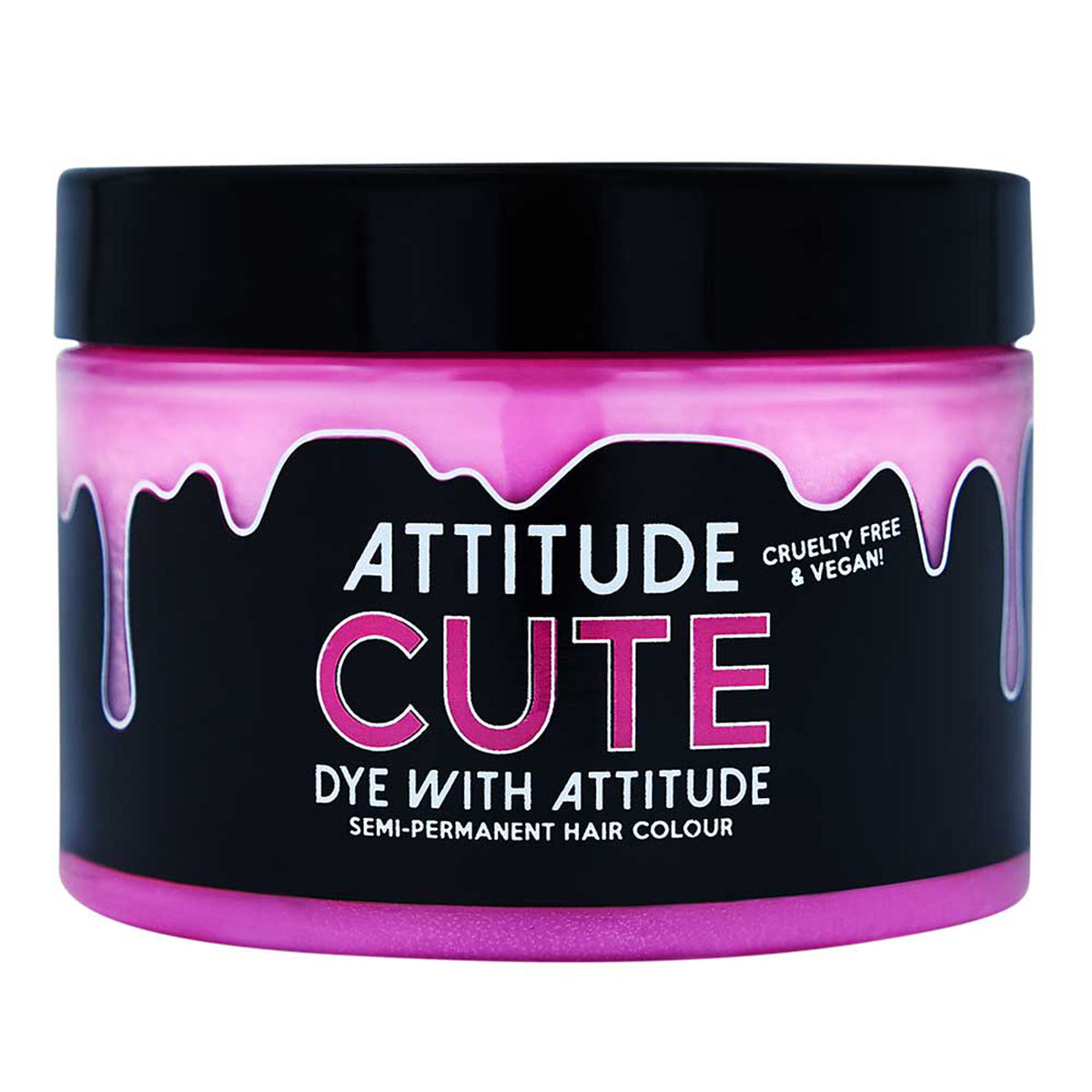 CUTE ROSA PASTELLO - Tintura per capelli Attitude - 135ml