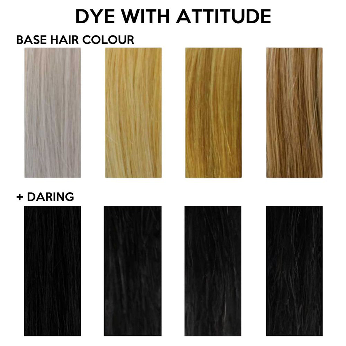 Daring Black - Attitude Hair Dye - 135ml