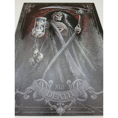 DEATH TAROT - Tagliere in vetro (rettangolare)